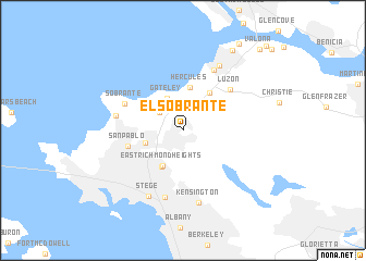 map of El Sobrante