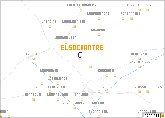 map of El Sochantre