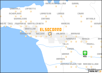 map of El Socorro