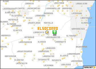 map of El Socorro