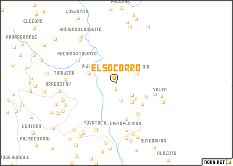 map of El Socorro