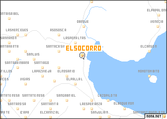 map of El Socorro