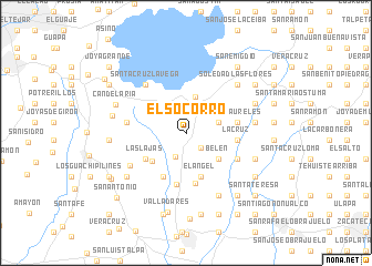 map of El Socorro