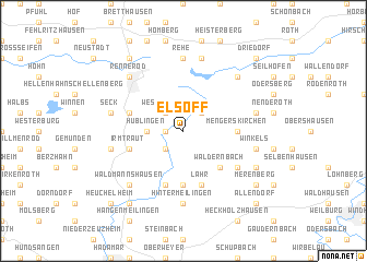 map of Elsoff