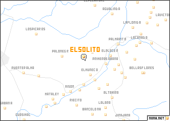 map of El Solito