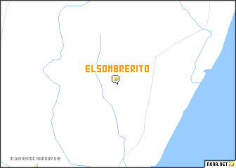 map of El Sombrerito