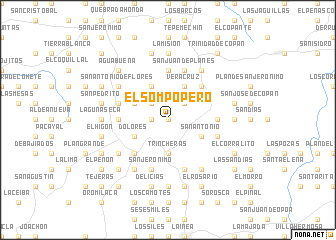 map of El Sompopero