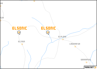 map of El Soñic