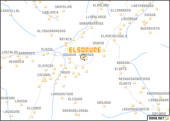 map of El Sorure