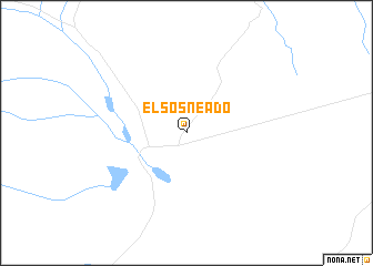 map of El Sosneado