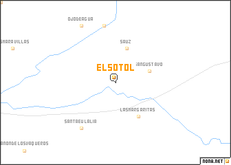 map of El Sotol