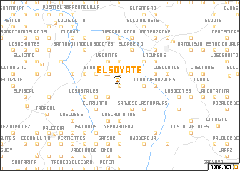 map of El Soyate