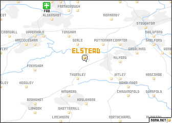 map of Elstead