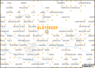 map of Elstreken