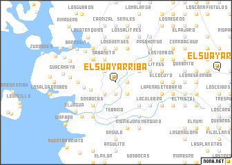 map of El Suay Arriba