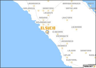 map of El Sucio