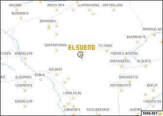 map of El Sueño