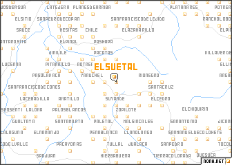 map of El Suetal