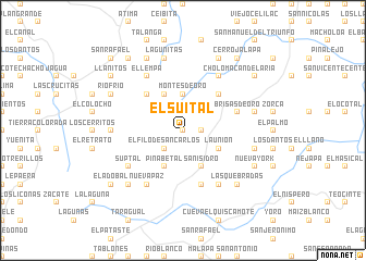 map of El Suital