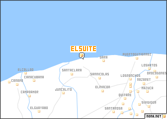 map of El Suite