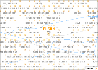 map of Elsum