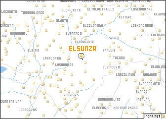 map of El Sunza