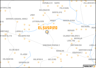 map of El Suspiro