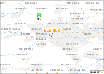 map of Elswick