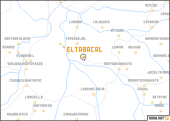 map of El Tabacal