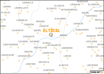 map of El Tacal