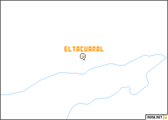 map of El Tacuaral