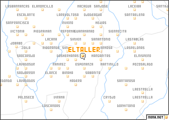 map of El Taller