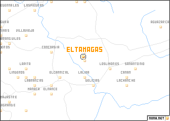 map of El Tamagás