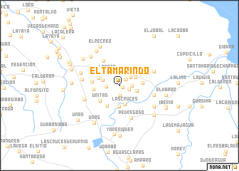 map of El Tamarindo