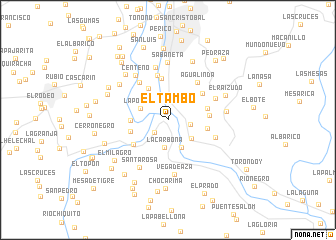 map of El Tambo