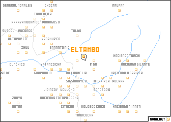 map of El Tambo