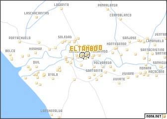 map of El Tambo