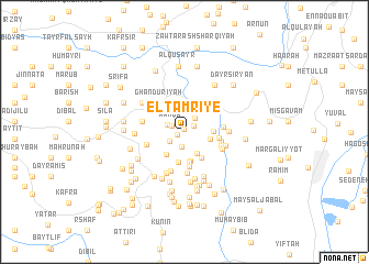 map of El Tâmrîyé