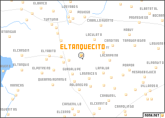 map of El Tanquecito