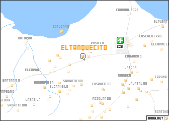 map of El Tanquecito