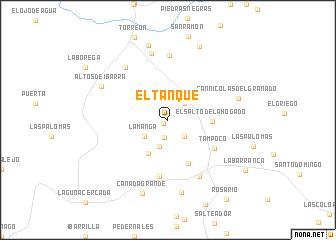 map of El Tanque