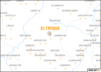 map of El Tanque