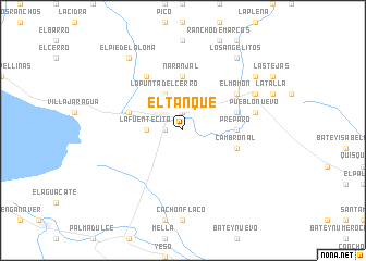 map of El Tanque