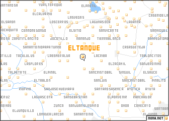 map of El Tanque