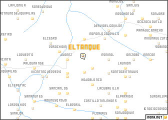 map of El Tanque