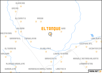 map of El Tanque