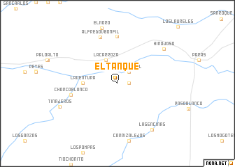 map of El Tanque