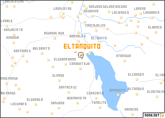 map of El Tanquito