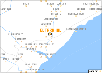 map of El Tarahal
