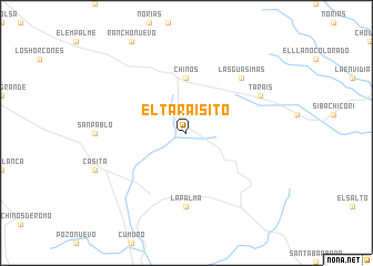 map of El Taraisito